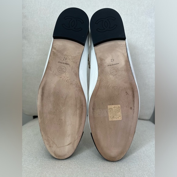 Chanel White Ballerina Flats - Picture 15 of 16